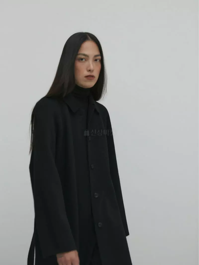 Fave - Korean Women Fashion - #momslook - Hidden Coat - 2