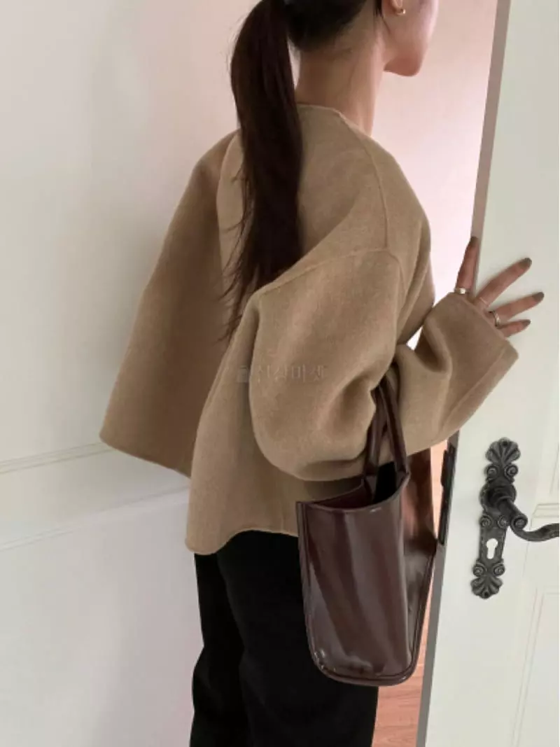 Fave - Korean Women Fashion - #momslook - Short Hand Jacket - 7