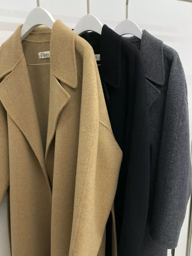 Fave - Korean Women Fashion - #momslook - Cell Coat - 5