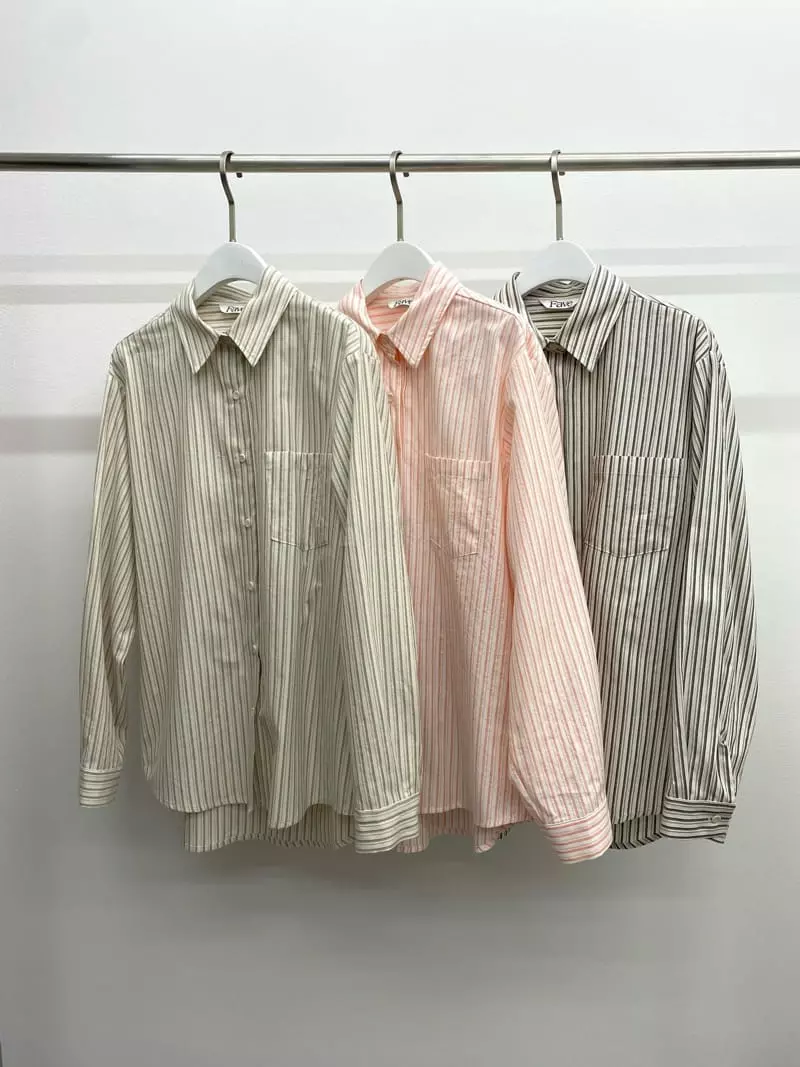 Fave - Korean Women Fashion - #pursuepretty - Peach Shirt