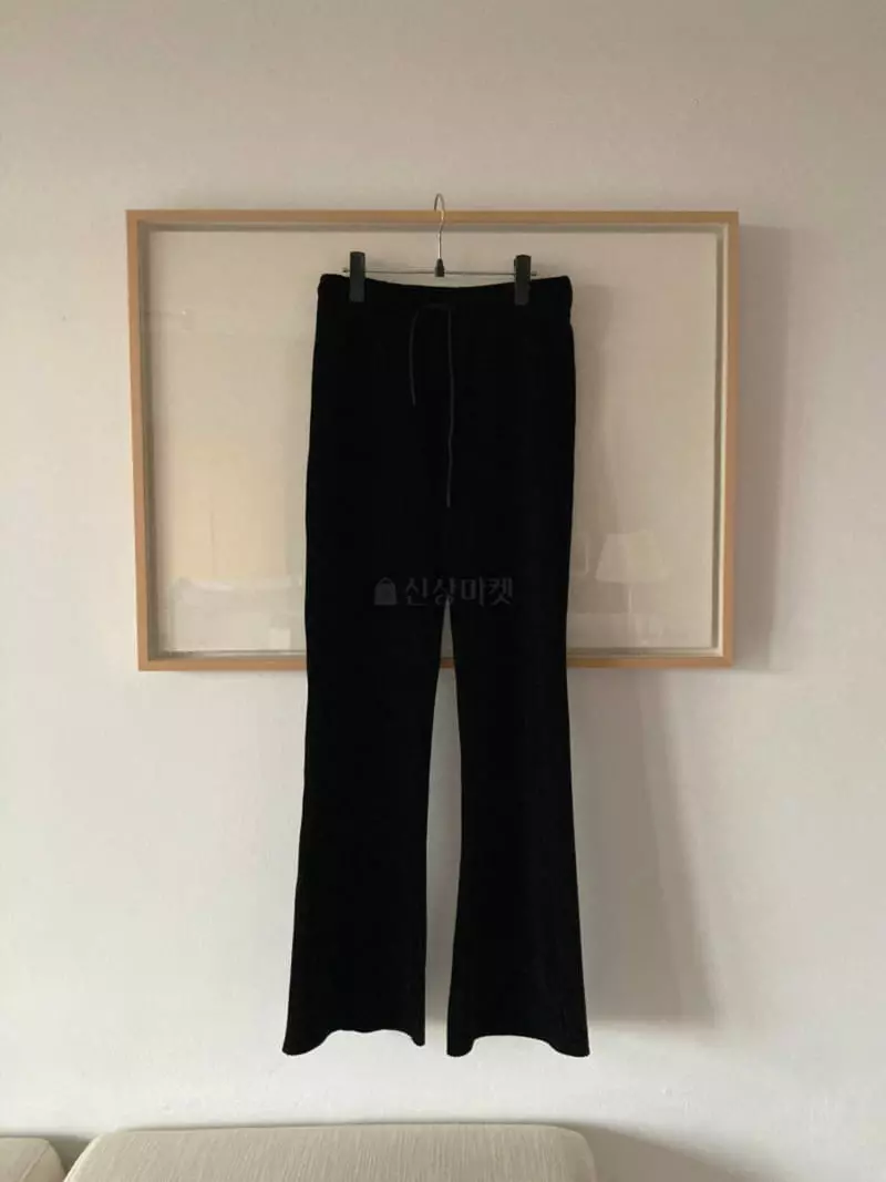 Fave - Korean Women Fashion - #restrostyle - Veloure Pants - 9