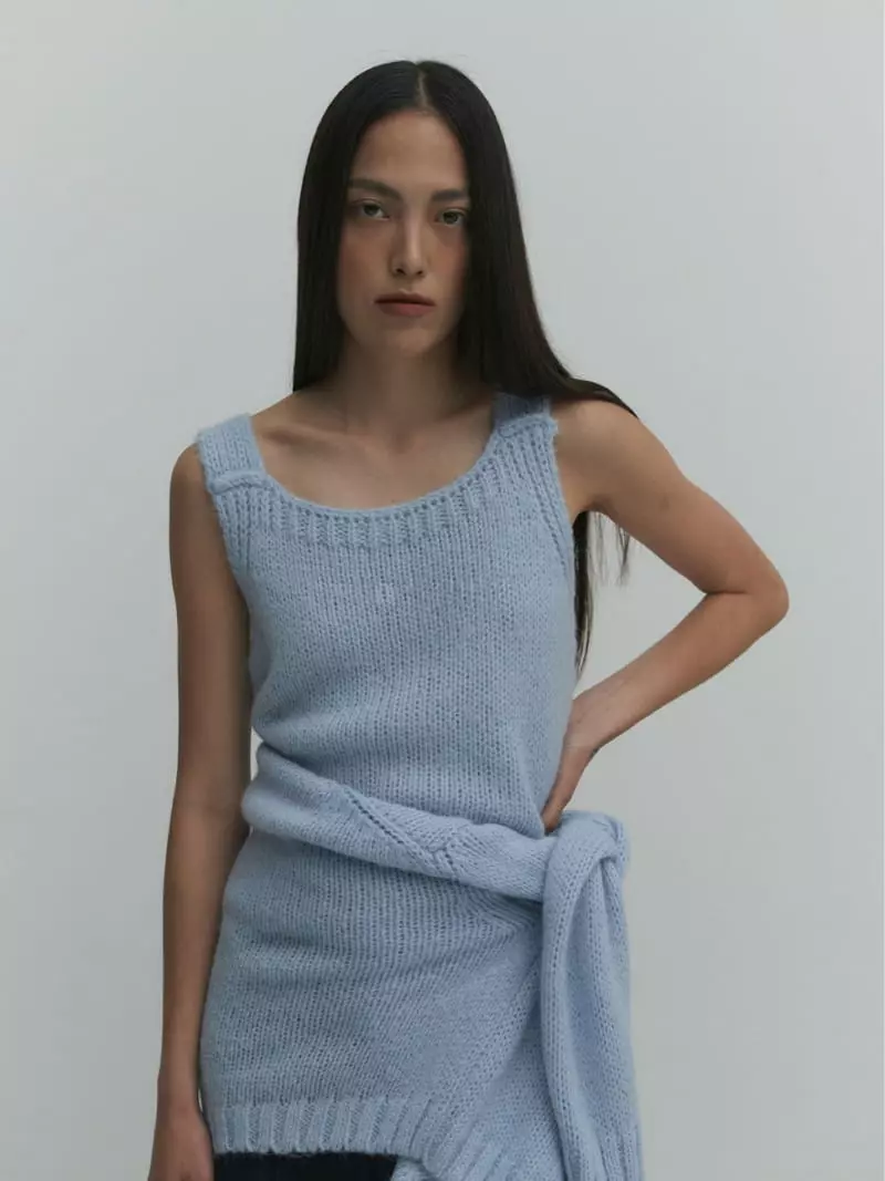 Fave - Korean Women Fashion - #womensfashion - Aoura Knit Tee - 10