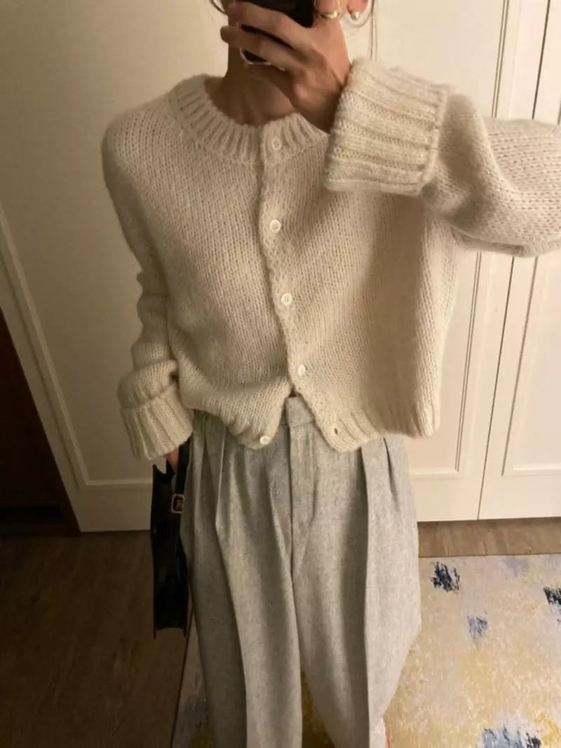 Fave - Korean Women Fashion - #womensfashion - Aurora Cardigan - 5