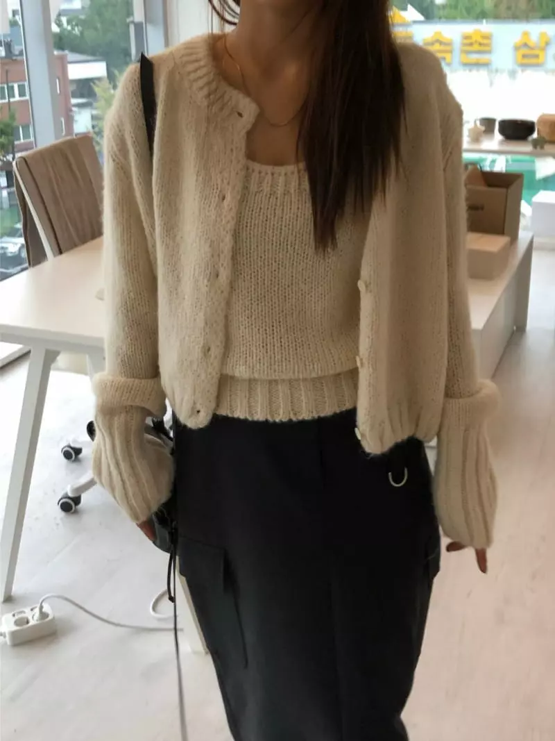 Fave - Korean Women Fashion - #womensfashion - Aurora Cardigan - 7