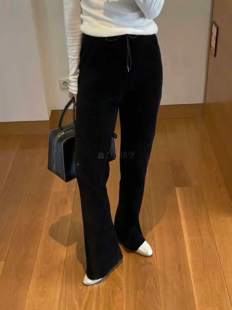 Fave - Korean Women Fashion - #womensfashion - Veloure Pants