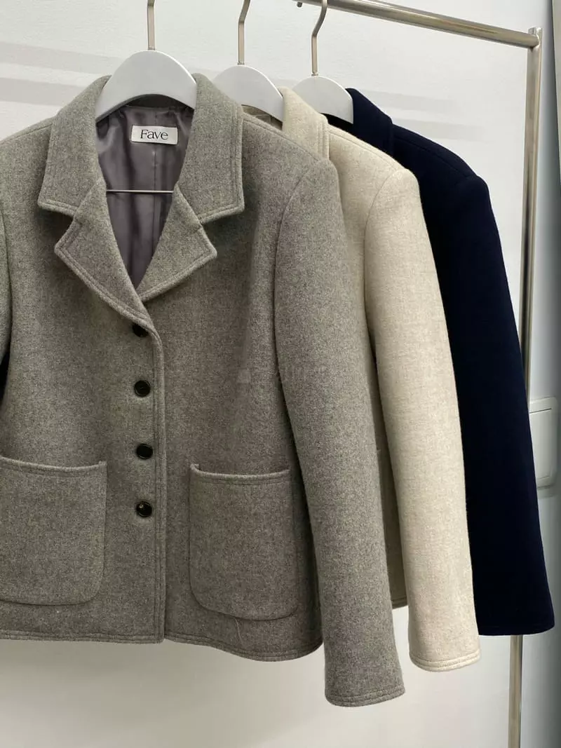 Fave - Korean Women Fashion - #womensfashion - Number Jacket - 7