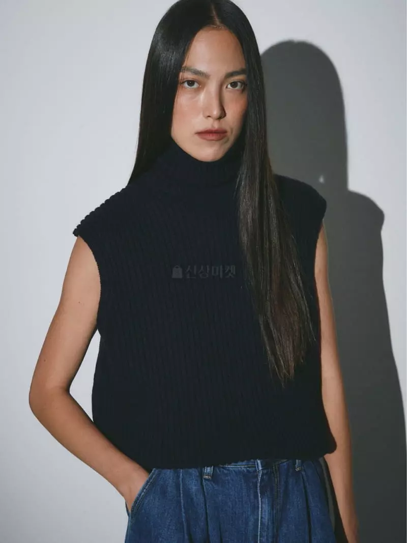 Fave - Korean Women Fashion - #womensfashion - Rib Turtleneck Knit Tee - 7