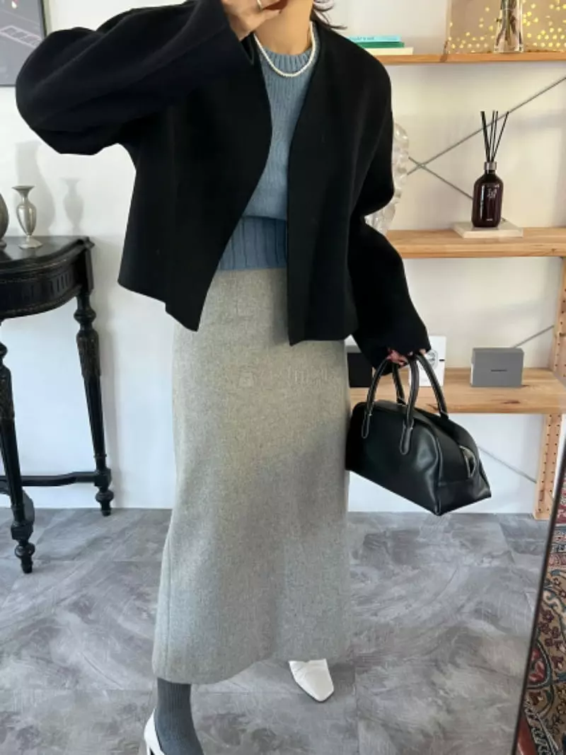 Fave - Korean Women Fashion - #womensfashion - Short Hand Jacket - 12