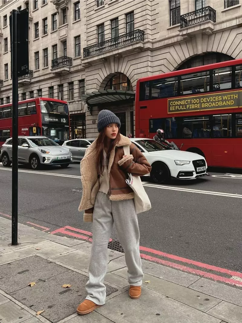 February - Korean Women Fashion - #momslook - Trip Jacket - 5
