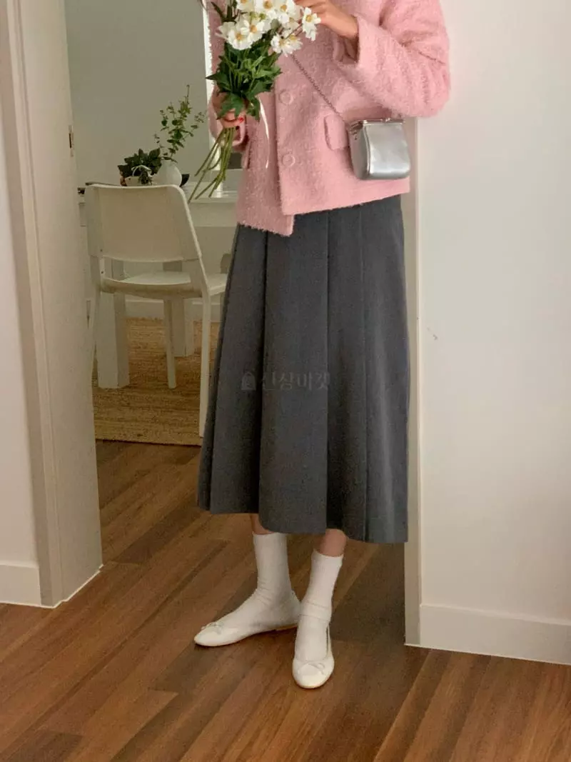 February - Korean Women Fashion - #momslook - Kelly Skirt - 9