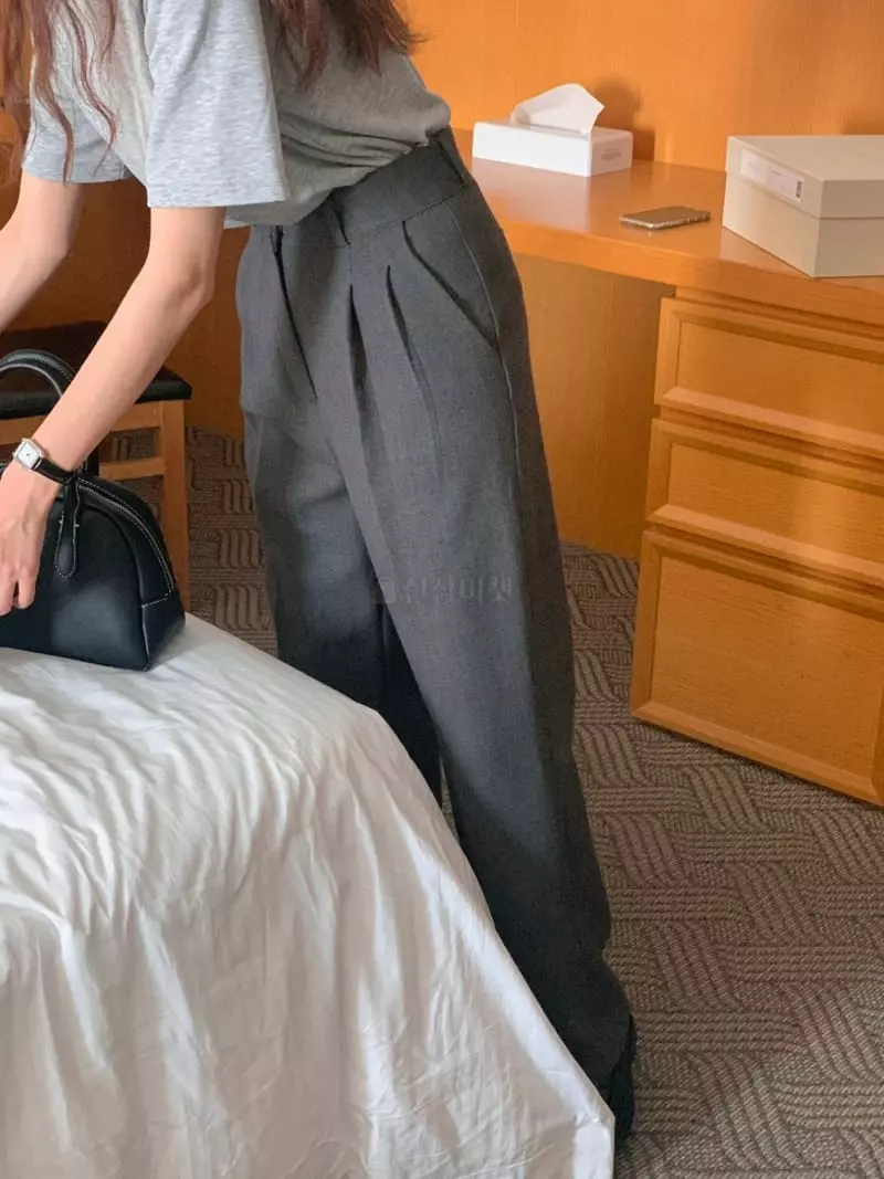 February - Korean Women Fashion - #momslook - Caro Pants - 2