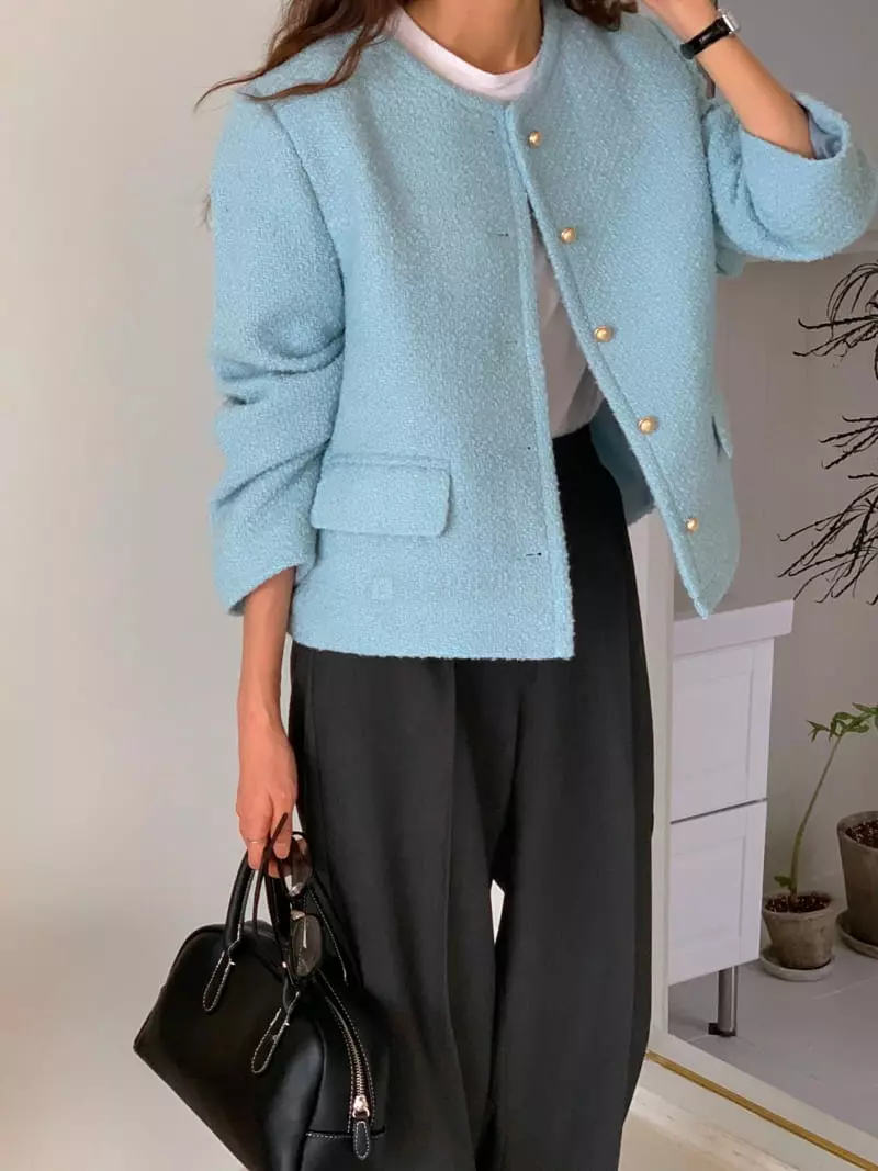 February - Korean Women Fashion - #momslook - Esel Jacket - 2
