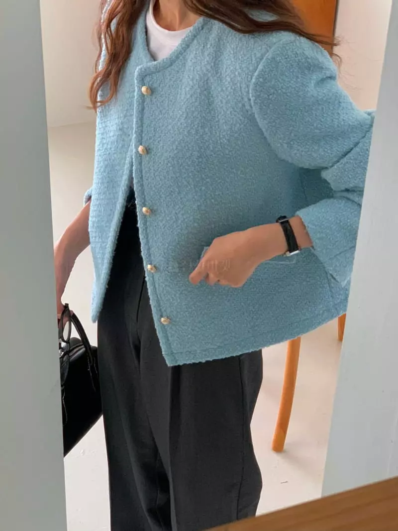 February - Korean Women Fashion - #momslook - Esel Jacket - 5