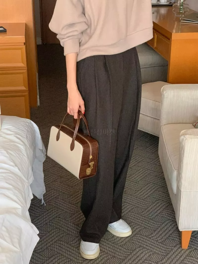 February - Korean Women Fashion - #momslook - Senne Pants - 2
