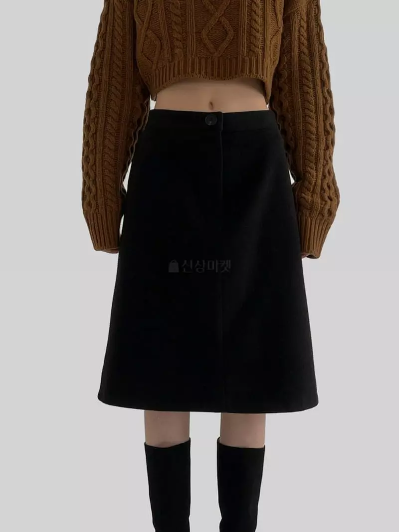 February - Korean Women Fashion - #momslook - Boa Skirt - 12