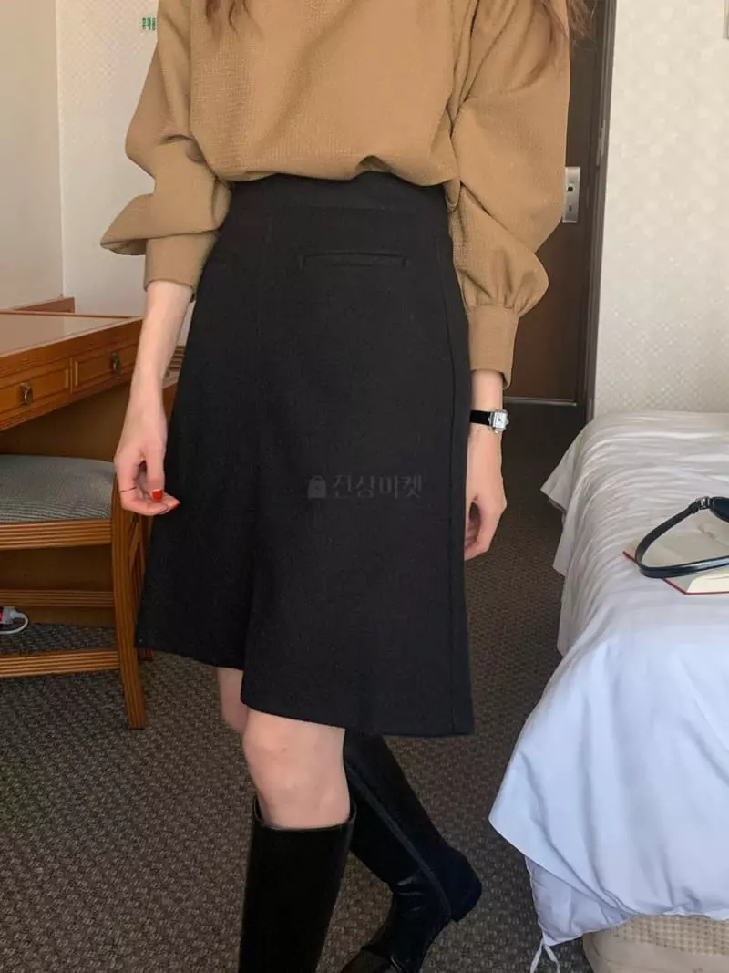 February - Korean Women Fashion - #momslook - Regular Skirt - 10