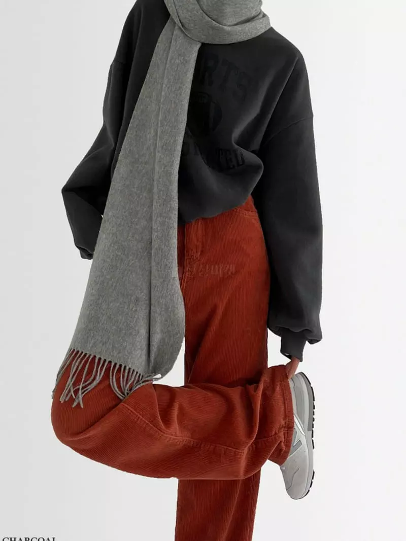 February - Korean Women Fashion - #momslook - Rugby Sweatshirt - 9