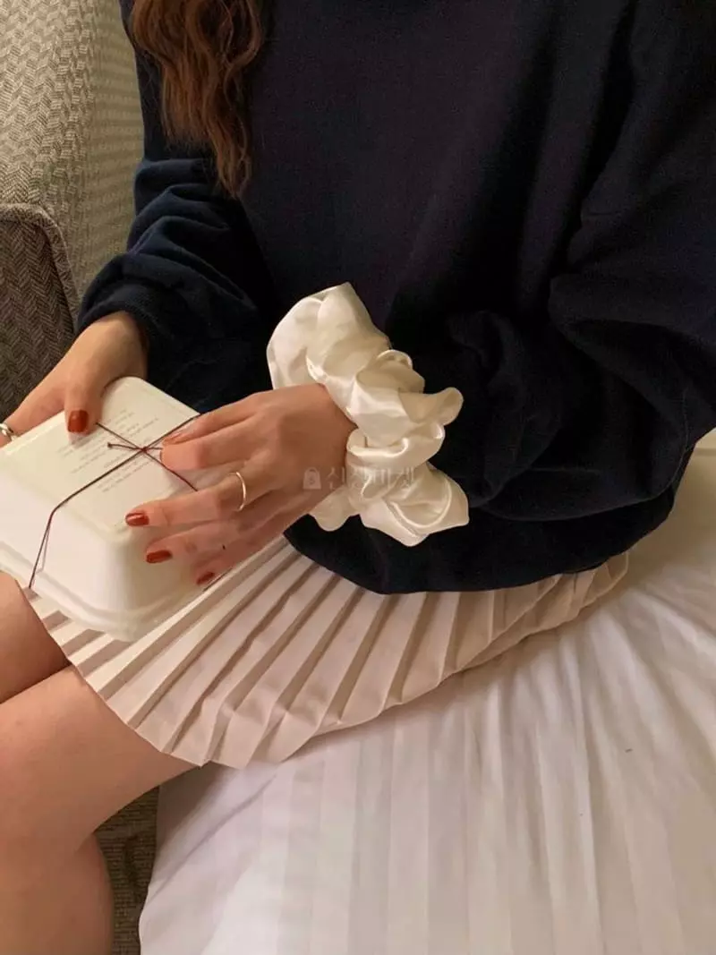 February - Korean Women Fashion - #momslook - Dolly Skirt - 8