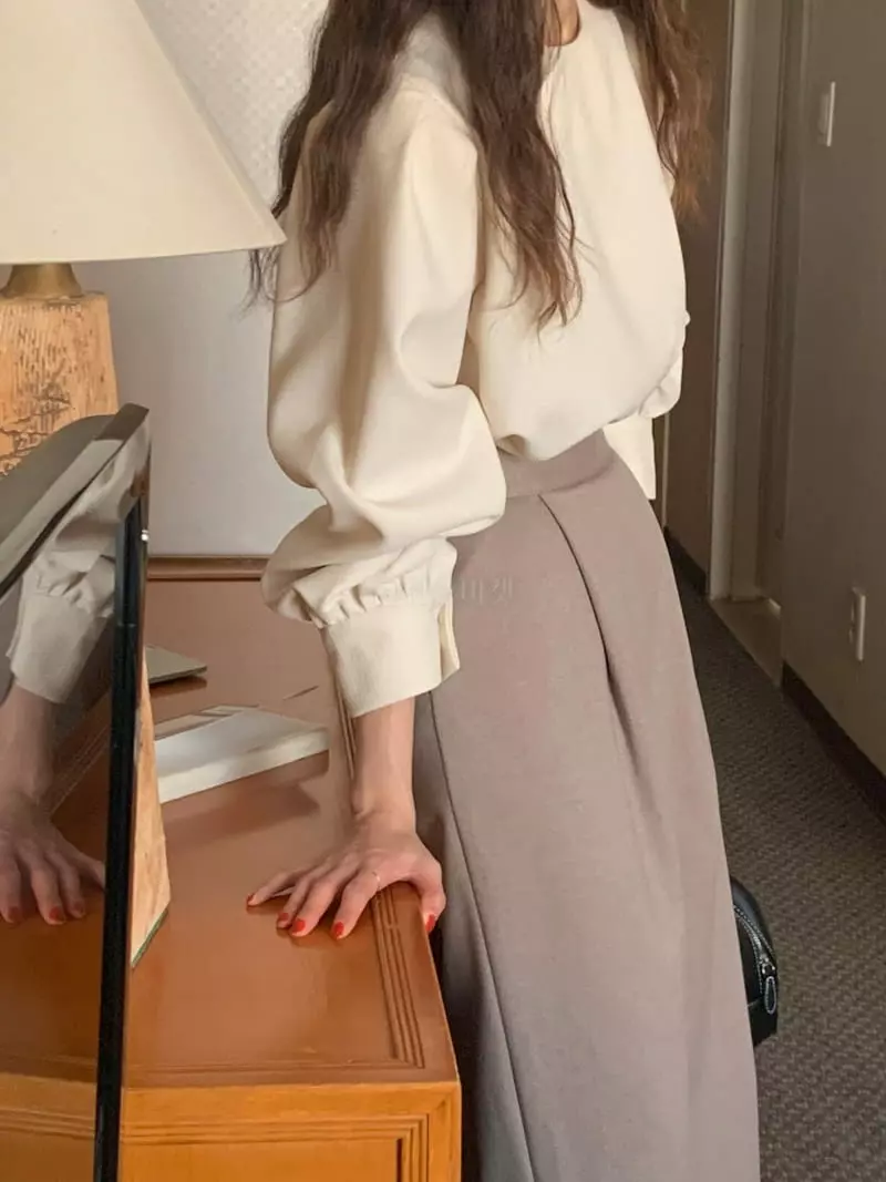February - Korean Women Fashion - #momslook - Gran Skirt - 7