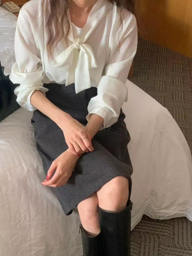 February - Korean Women Fashion - #romanticstyle - Boa Skirt - 6