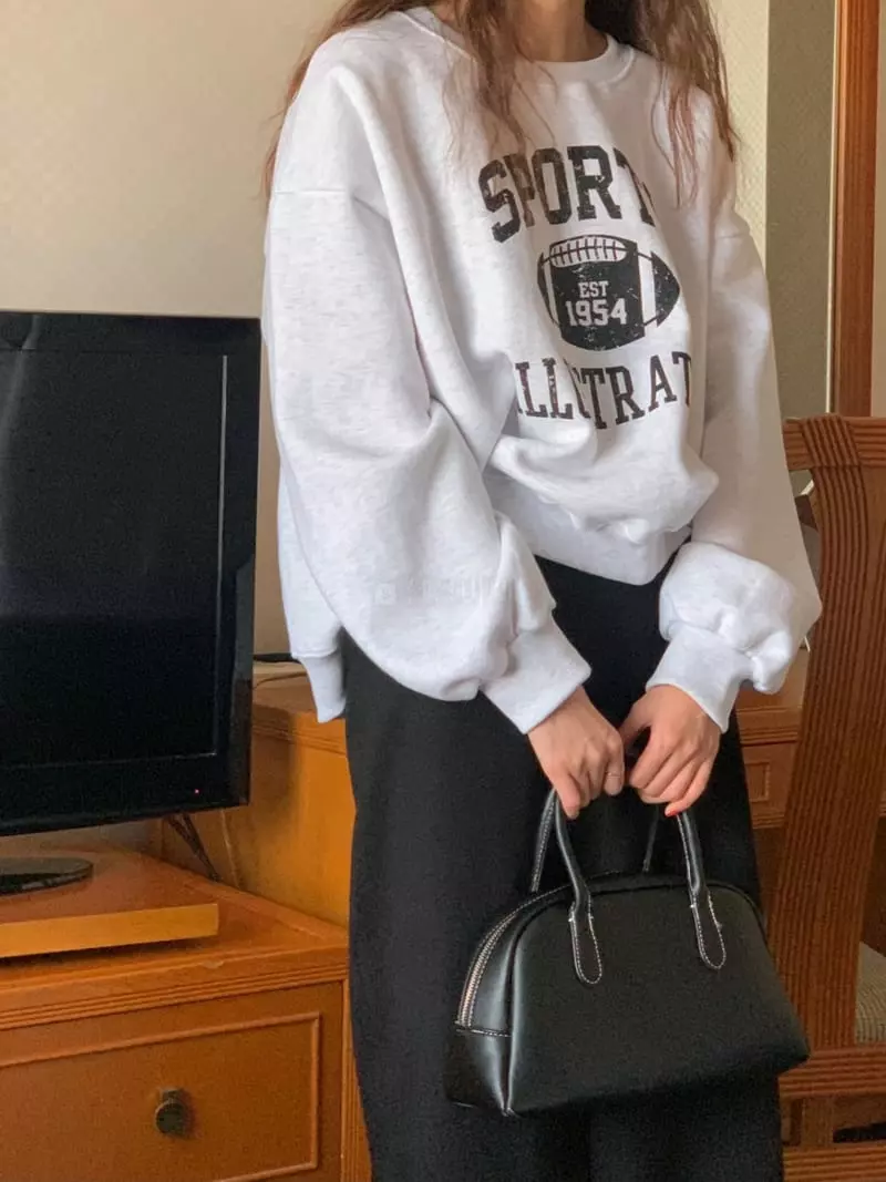 February - Korean Women Fashion - #romanticstyle - Rugby Sweatshirt - 4