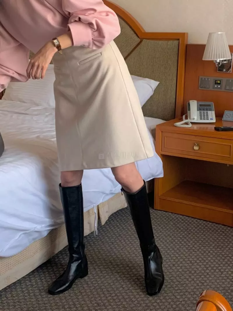 February - Korean Women Fashion - #thatsdarling - Regular Skirt - 6