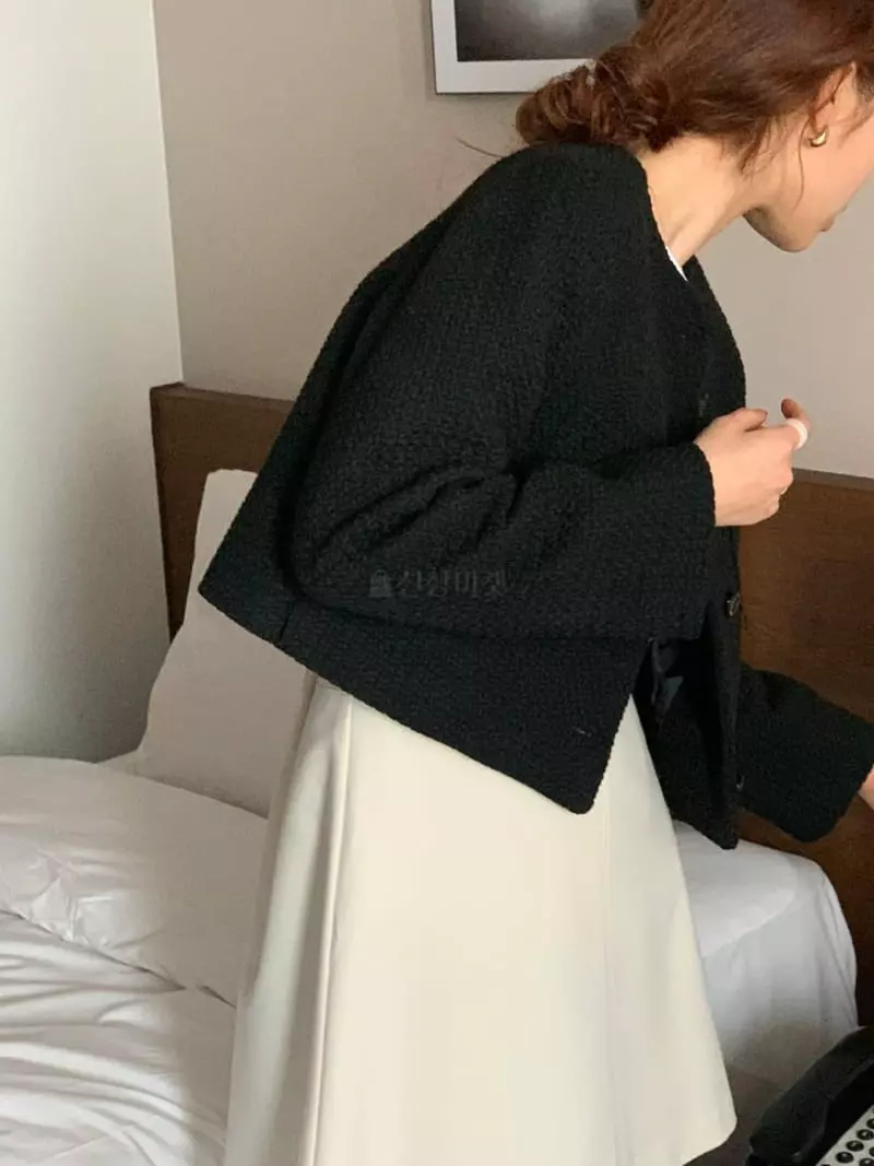 February - Korean Women Fashion - #vintageinspired - Chess Jacket - 9