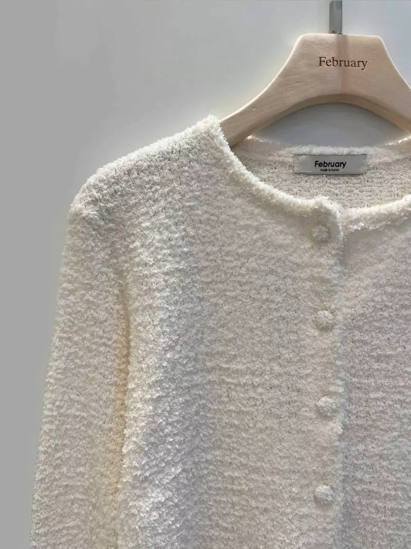 February - Korean Women Fashion - #womensfashion - Teddy Cardigan - 2
