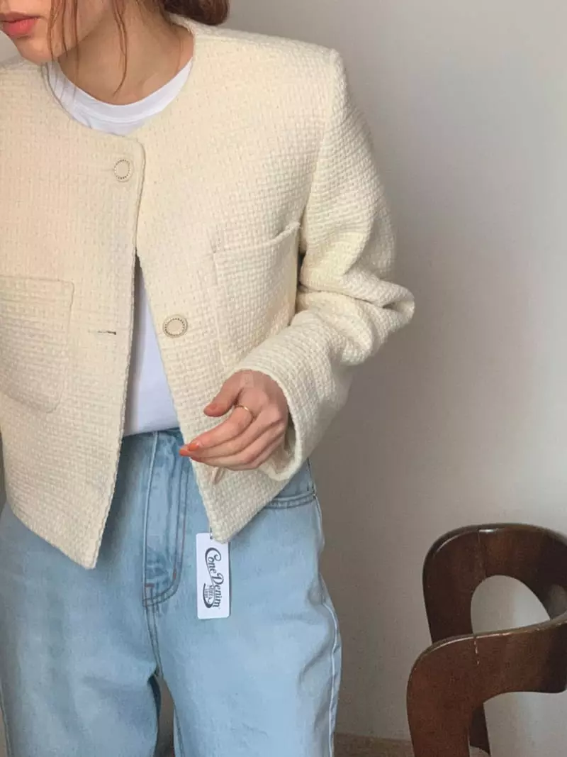 February - Korean Women Fashion - #womensfashion - Chess Jacket - 2