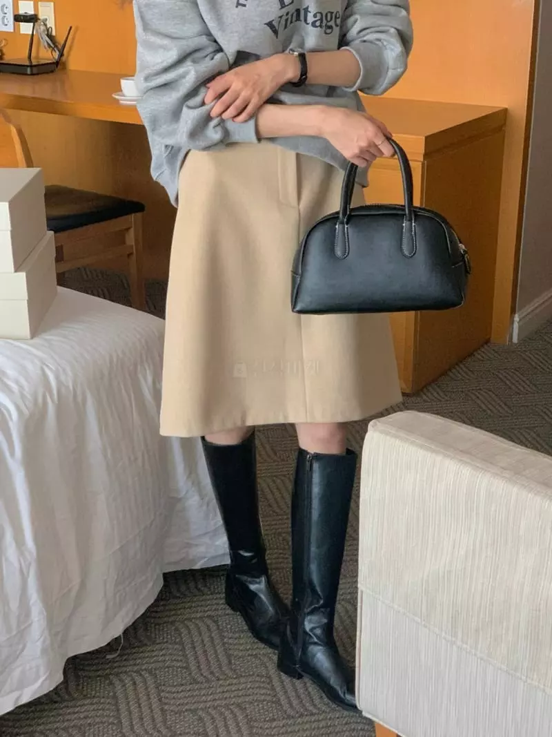 February - Korean Women Fashion - #womensfashion - Boa Skirt