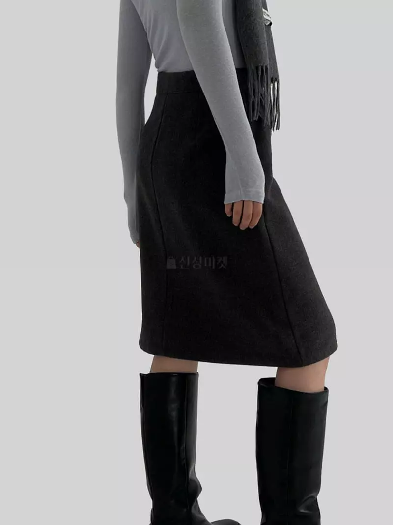 February - Korean Women Fashion - #womensfashion - Boa Skirt - 11