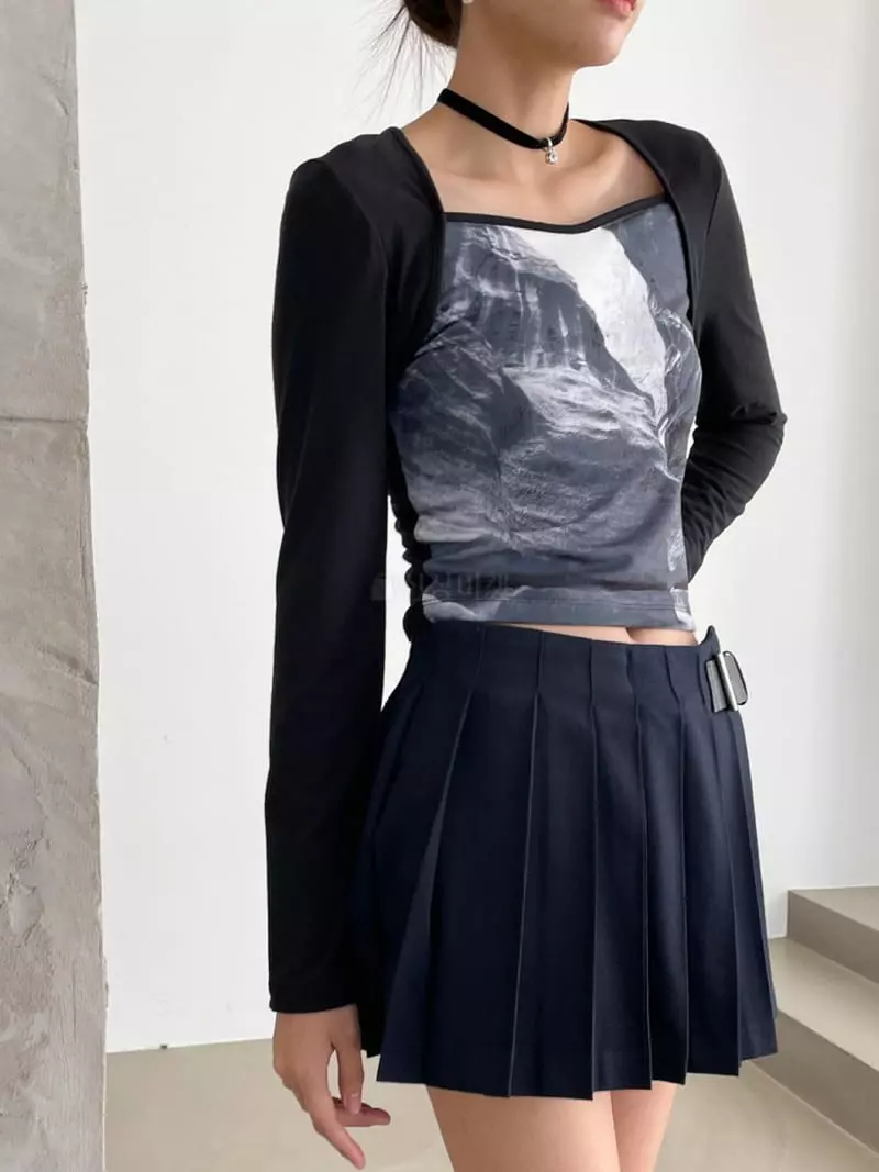 Feffer - Korean Women Fashion - #momslook - Land Tee - 2