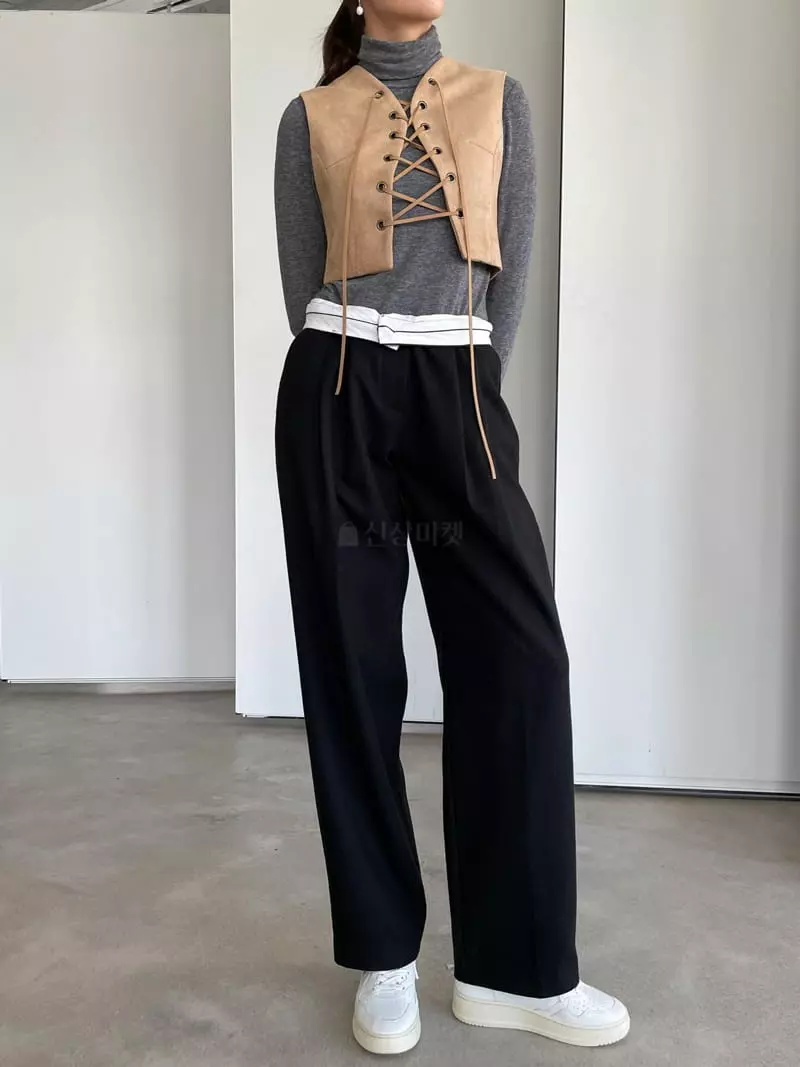 Feffer - Korean Women Fashion - #momslook - Fore Pants - 3