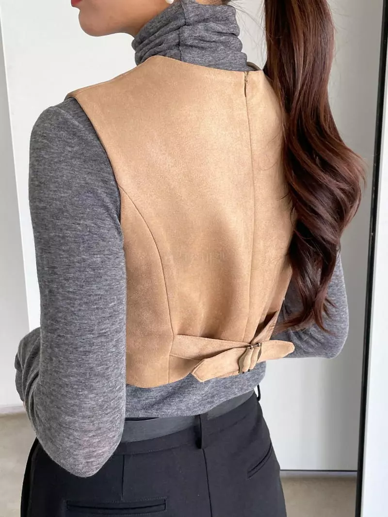 Feffer - Korean Women Fashion - #womensfashion - I Zzi Vest - 4