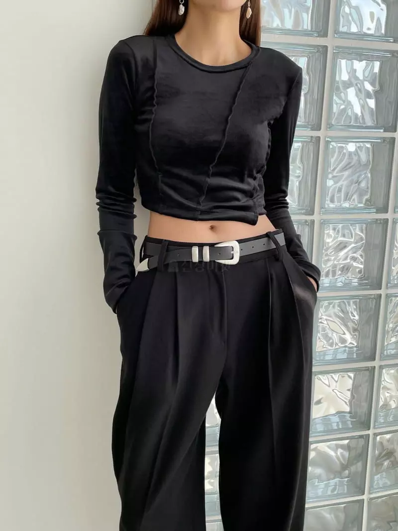 Feffer - Korean Women Fashion - #momslook - Salt Tee - 2