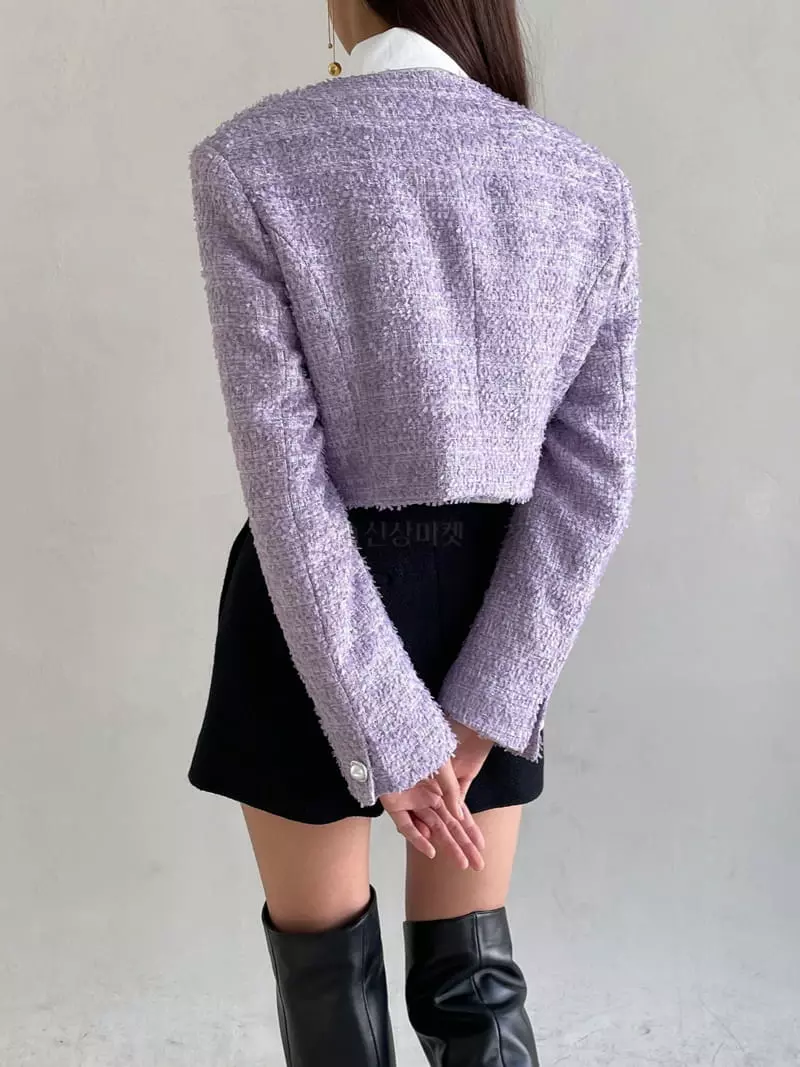 Feffer - Korean Women Fashion - #momslook - Beads Jacket - 2