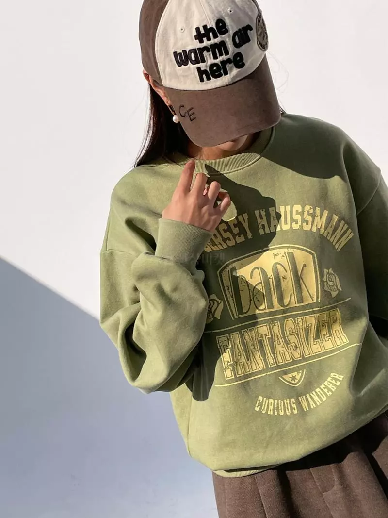 Feffer - Korean Women Fashion - #restrostyle - Back Sweatshirt - 4