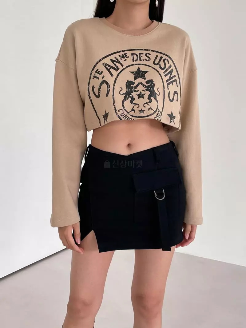 Feffer - Korean Women Fashion - #shopsmall - Half Sweatshirt