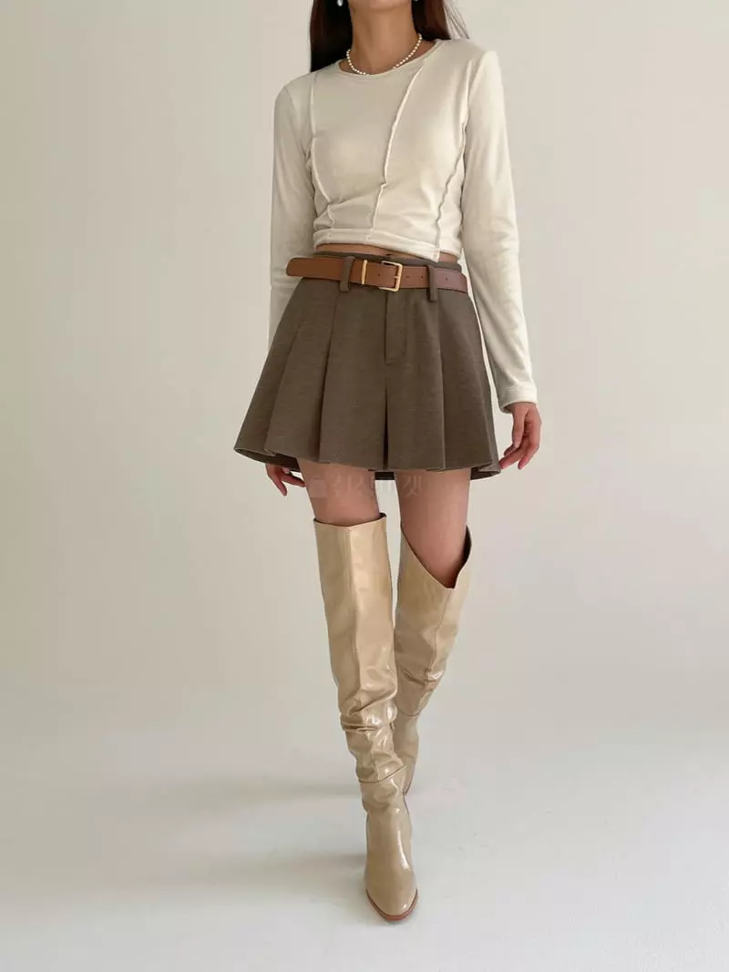 Feffer - Korean Women Fashion - #vintageinspired - Bow Skirt