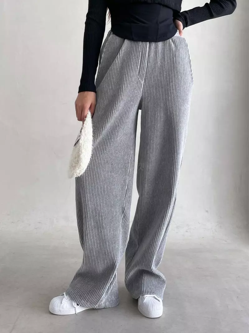 Feffer - Korean Women Fashion - #momslook - Gumu Pants - 4