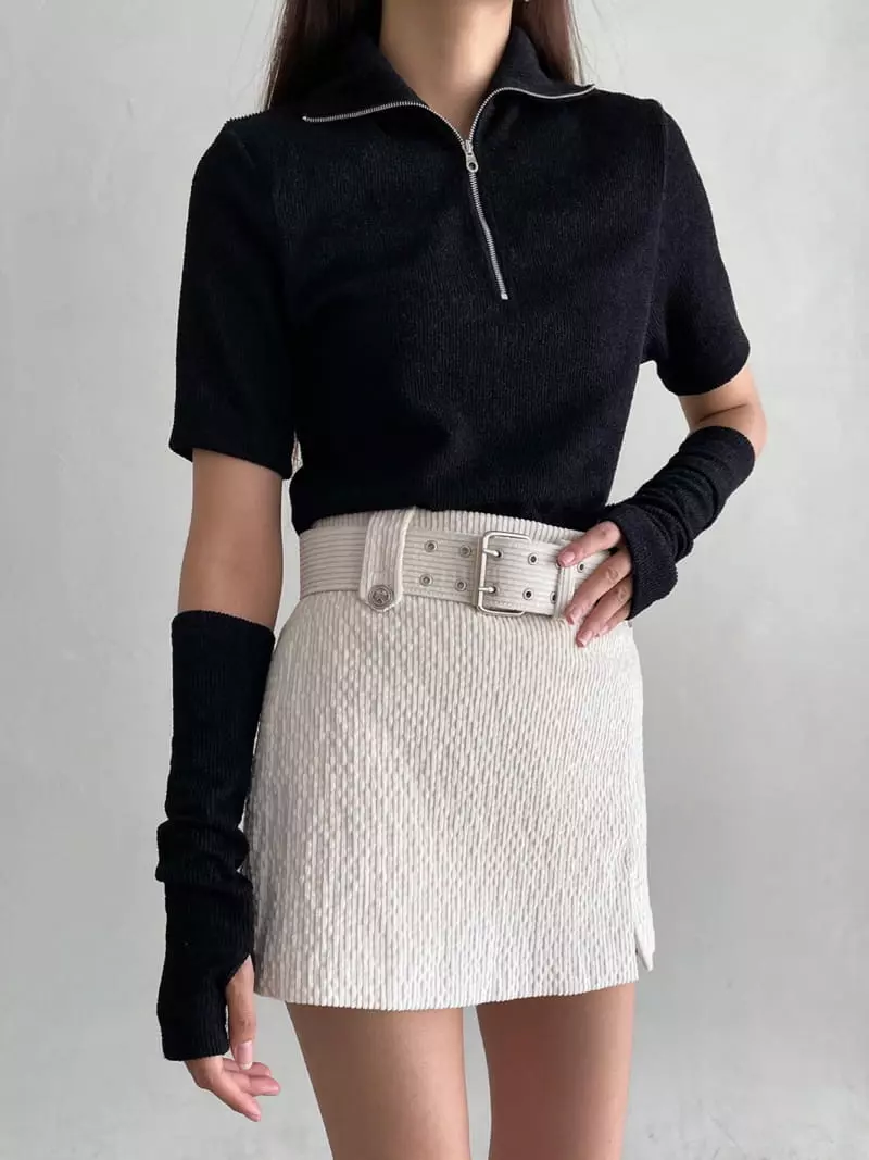 Feffer - Korean Women Fashion - #momslook - Flin Warmmer Short Sleeves Warmer  Set - 4