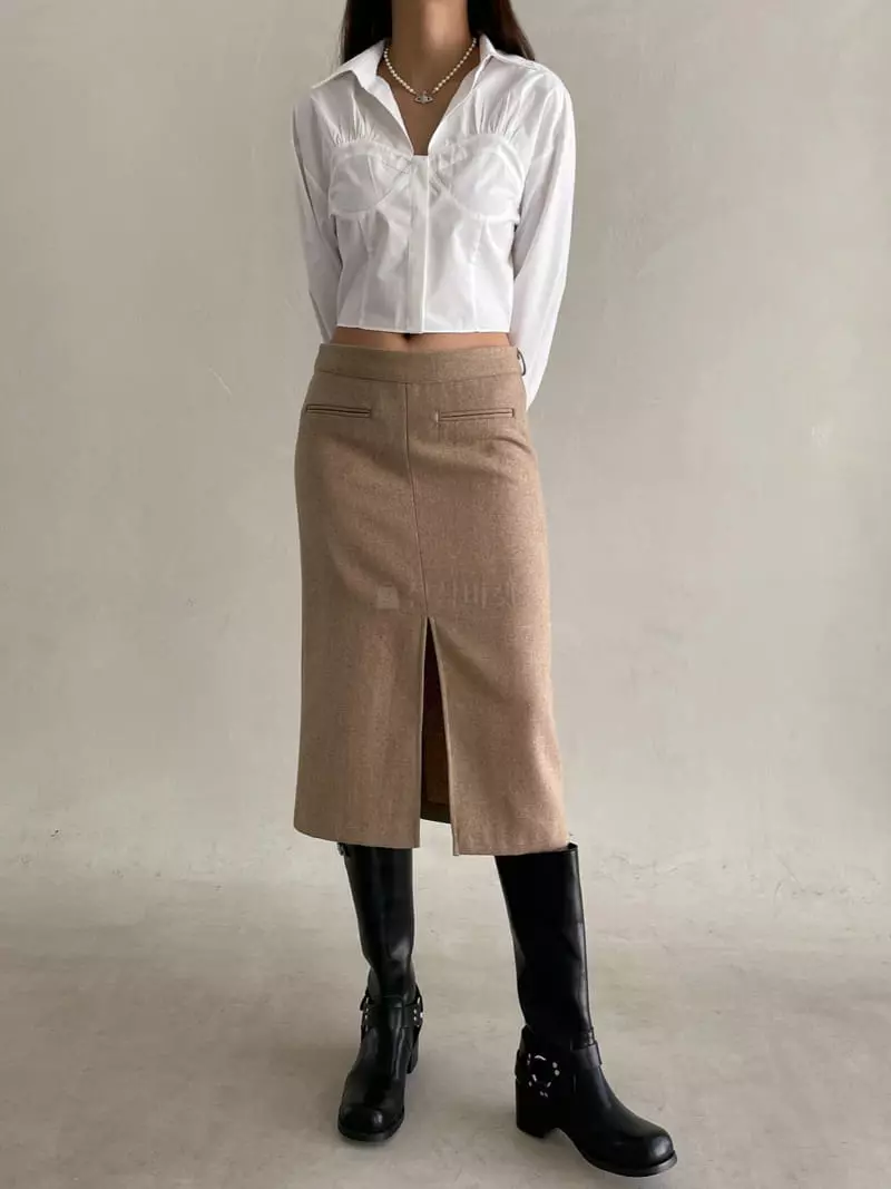 Feffer - Korean Women Fashion - #womensfashion - Catsle Skirt