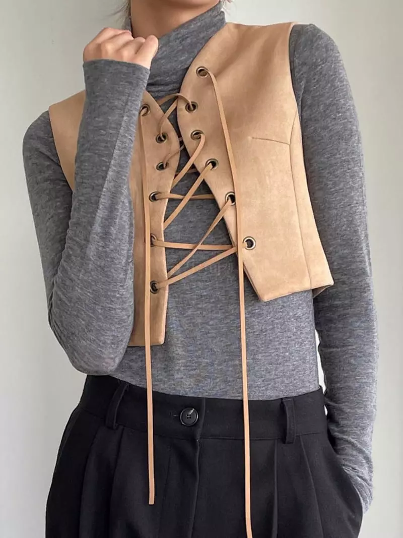 Feffer - Korean Women Fashion - #womensfashion - I Zzi Vest - 3