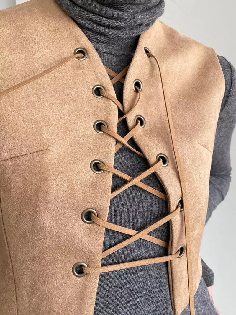 Feffer - Korean Women Fashion - #womensfashion - I Zzi Vest - 5