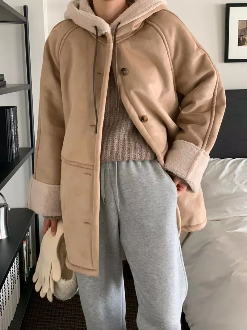 Ff - Korean Women Fashion - #momslook - Hoody Jacket - 10