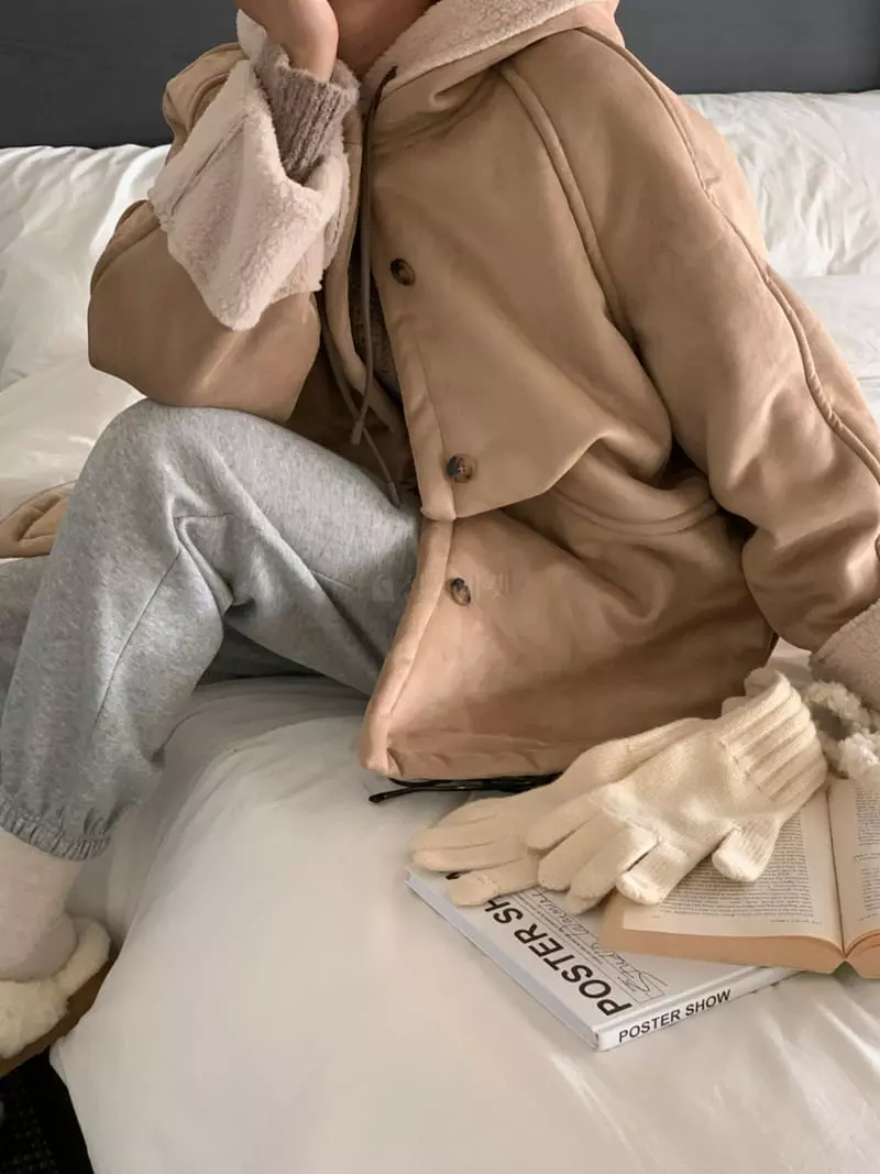 Ff - Korean Women Fashion - #momslook - Hoody Jacket - 11