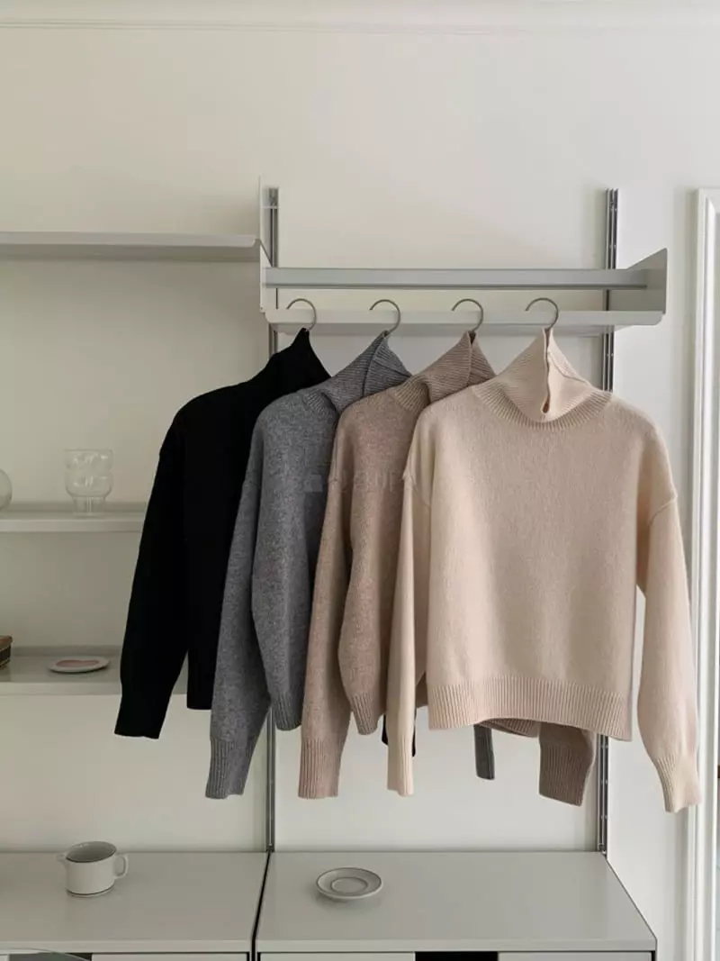 Ff - Korean Women Fashion - #momslook - Jijel Knit Tee - 6