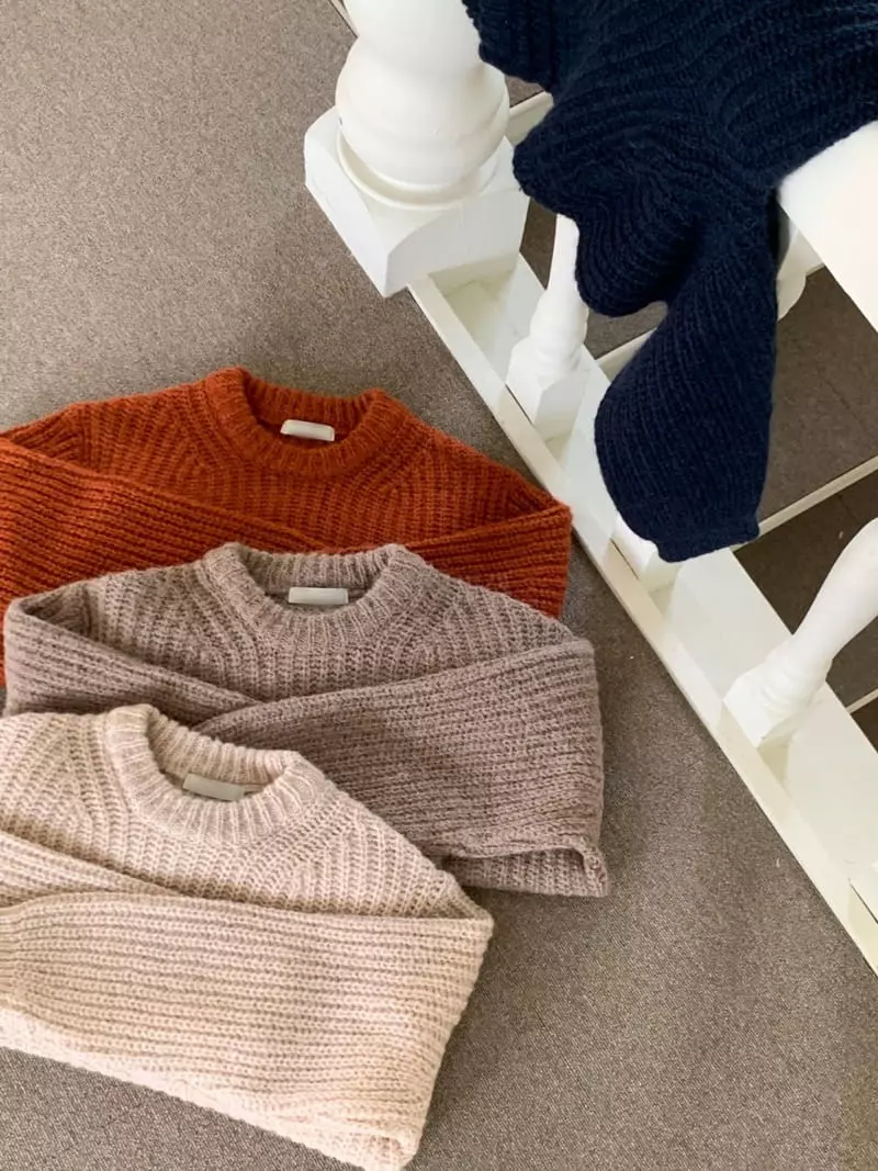 Ff - Korean Women Fashion - #momslook - Jade Alpaca Knit Tee - 7