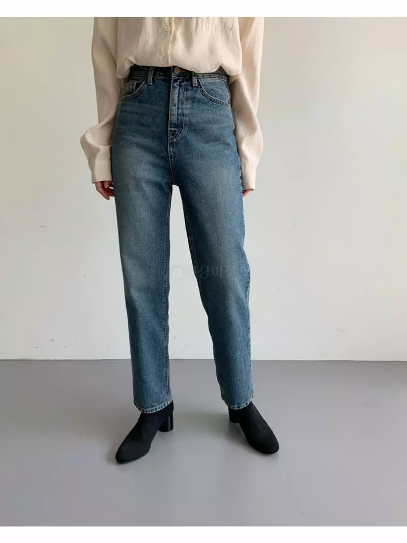 Ff - Korean Women Fashion - #momslook - OV Jeans