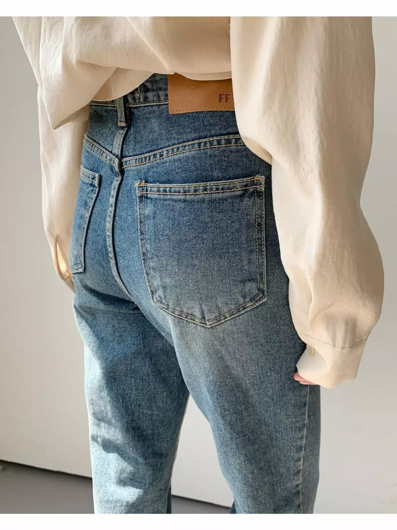 Ff - Korean Women Fashion - #momslook - OV Jeans - 5